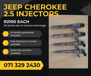 Jeep Cherokee 2.5 Diesel Injectors For Sale With Warranty