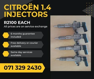 Citroën 1.4 Injectors For Sale With Warranty