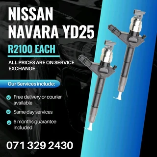 Nissan Navara Yd25 Injectors For Sale With Warranty