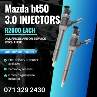 Mazda Bt50 3.0 Diesel Injectors For Sale With Warranty