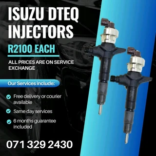 Isuzu Dteq Injectors For Sale With Warranty