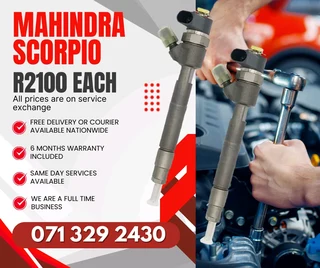 Mahindra Scorpio Diesel Injectors For Sale With Warranty
