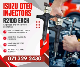 Isuzu Dteq Kb250 Injectors For Sale With Warranty