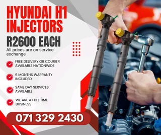 Hyundai H1 Injectors For Sale With Warranty On
