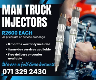 Man Truck Diesel Injectors For Sale With Warranty