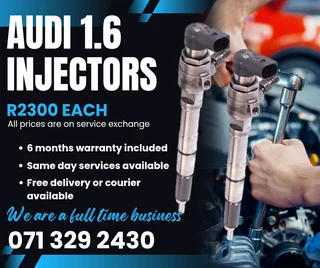 Audi 1.6 Diesel Injectors For Sale With Warranty