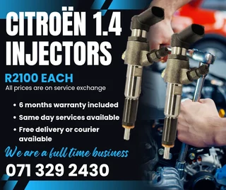 Citroën 1.4 Injectors For Sale With Warranty On