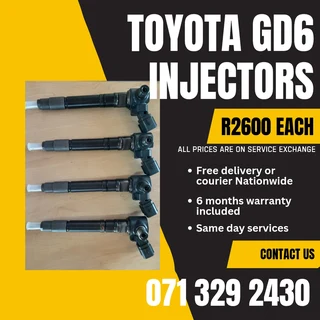 Toyota Gd6 Diesel Injectors For Sale With Warranty