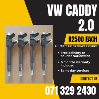 Vw Caddy 2.0 Injectors For Sale With Warranty