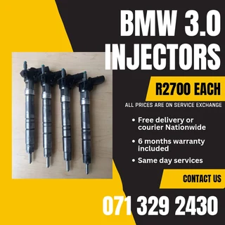 Bmw 3.0 Injectors For Sale With Warranty On