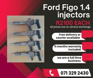Ford Figo 1.4 Diesel Injectors For Sale With Warranty