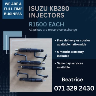 Isuzu Kb280 Diesel Injectors For Sale With Warranty