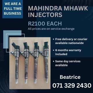 Mahindra Mhawk Diesel Injectors For Sale With Warranty