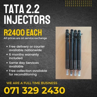 Tata 2.2 Injectors For Sale With Warranty On