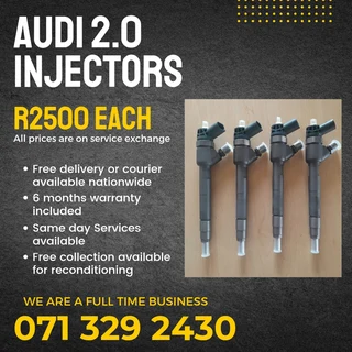 Audi 2.0 Injectors With Warranty