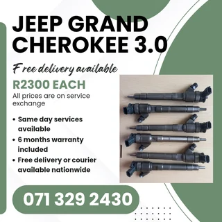 Jeep 3.0 Injectors For Sale With Warranty