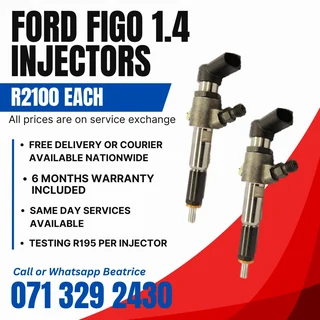Ford Figo 1.4 Diesel Injectors For Sale With