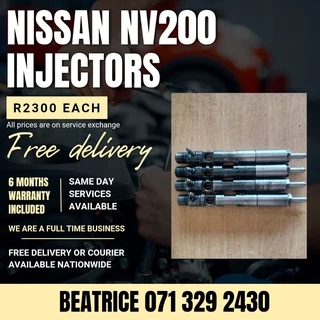 Nissan Nv200 Injectors For Sale With Warranty