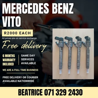 Mercedes Benz Vito Diesel Injectors For Sale With Warranty