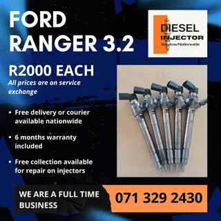 Ford Ranger 3.2 Diesel Injectors For Sale With Warranty