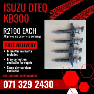 Isuzu Dteq Kb300 Diesel Injectors For Sale With Warranty
