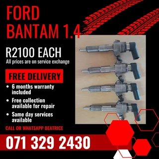 Ford Bantam 1.4 Diesel Injectors For Sale With Warranty