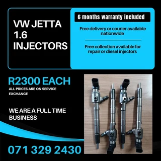Vw Jetta 1.6 Diesel Injectors For Sale With Warranty