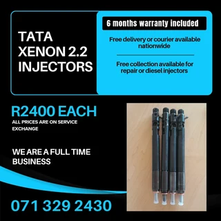 Tata Xenon 2.2 Injectors For Sale With Warranty