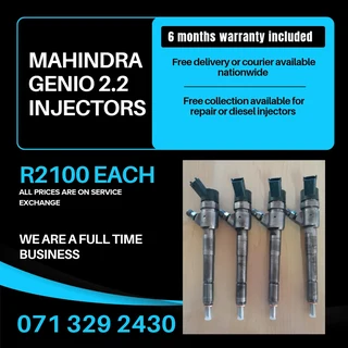 Mahindra 2.2 Diesel Injectors For Sale With Warranty