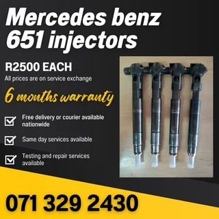 Mercedes Benz Vito 651 Injectors For Sale With Warranty