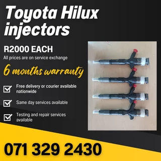Toyota Hilux Diesel Injectors For Sale With Warranty