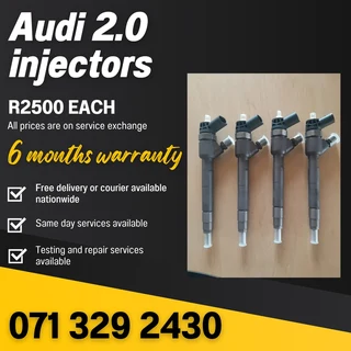 Audi 2.0 Diesel Injectors For Sale With Warranty