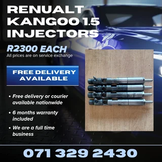Renualt Kangoo 1.5 Diesel Injectors For Sale With Warranty