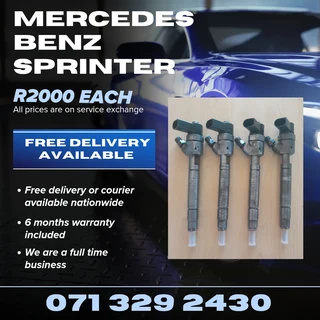 Mercedes Benz Sprinter Injectors For Sale With Warranty