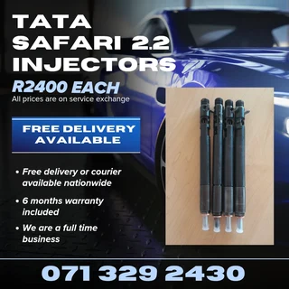 Tata Safari 2.2 Injectors For Sale With Warranty