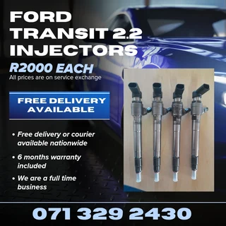 Ford Transit 2.2 Diesel Injectors For Sale With Warranty