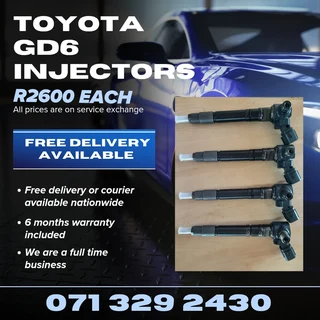 Toyota Gd6 Injectors For Sale With Warranty
