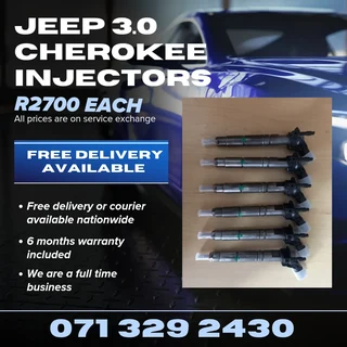 Jeep Grand Cherokee 3.0 Injectors For Sale With Warranty