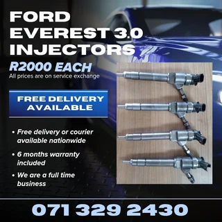 Ford Everest 3.0 Injectors For Sale With Warranty