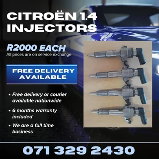 Citroën 1.4 Injectors For Sale With Warranty