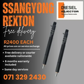 Ssangyong Rexton Diesel Injectors For Sale With Warranty