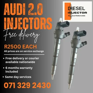 Audi 2.0 Injectors With Warranty Inc