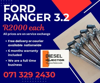 Ford Ranger 3.2 Diesel Injectors For Sale With Warranty On