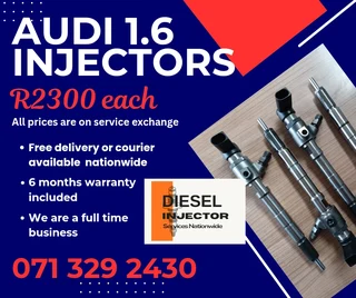 Audi 1.6 Diesel Injectors For Sale With Warranty