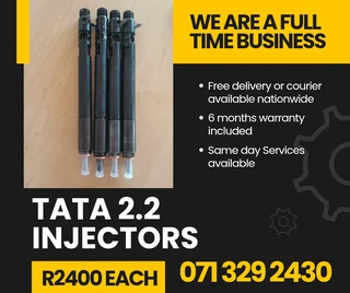 Tata 2.2 Injectors For Sale With Warranty On