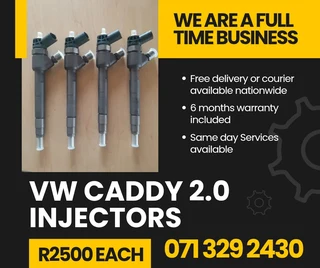 Vw Caddy 2.0 Injectors For Sale With Warranty On