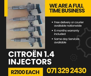 Citroën 1.4 Injectors For Sale With Warranty On