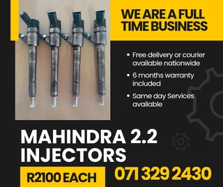 Mahindra 2.2 Diesel Injectors For Sale With Warranty