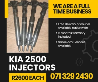 Kia 2500 Injectors For Sale With Warranty
