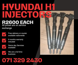 Hyundai H1 Injectors For Sale With Warranty